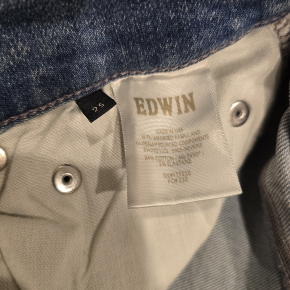 NWT Edwin Bree in Reverie regular hem 25 $198 Anthropology - Picture 6 of 9